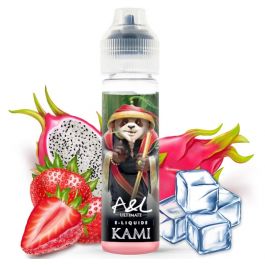 Kami Arôme 30ml AROMES ET LIQUIDES - Un duo glacé de fraises et de fruits  du dragon